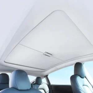Ultimate Sun Protection: Tesla Model Y and 3 Roof Shade